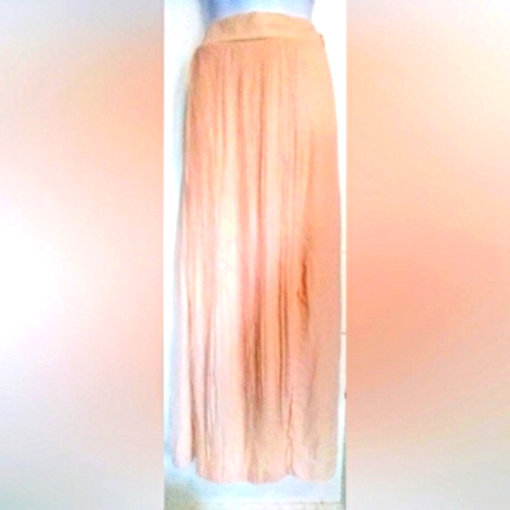 🌺BUNDLE ONLY🌺 SUNSET ORANGE ENVELOPE LADIES MAXI SKIRT